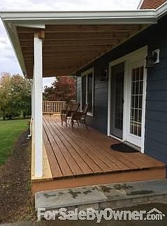 New back porch addition