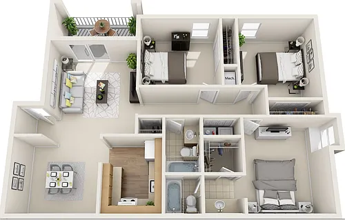 Floor plan C1