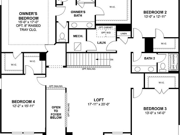 Dickinson Second Floor