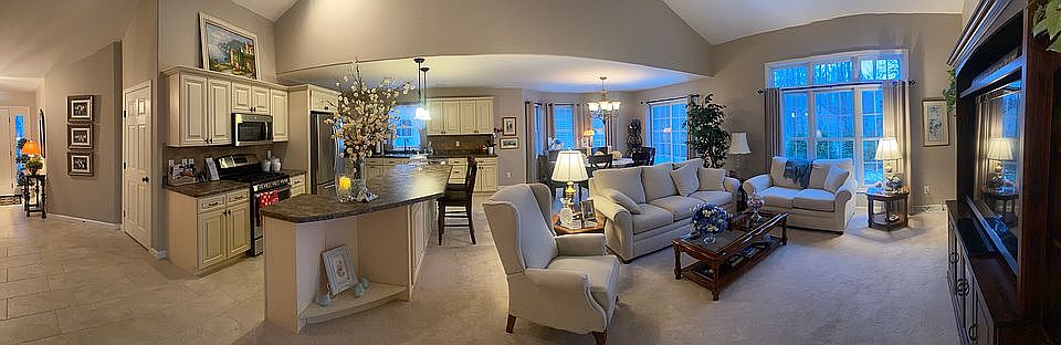 Family room,kitchen, dining