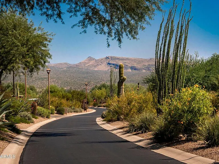 VIEW INTO TONTO VERDE COMMUNITY GOLF CLUB