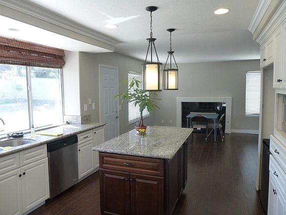 Kitchen and family rooms