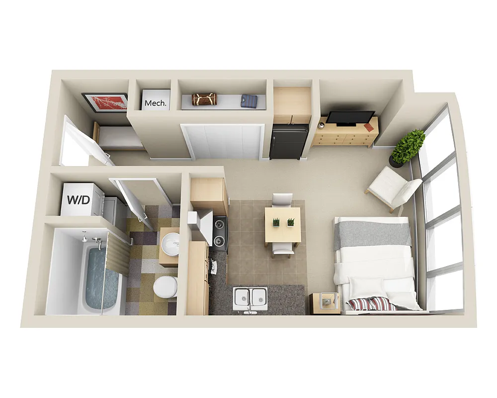 Floor plan Club 04`s