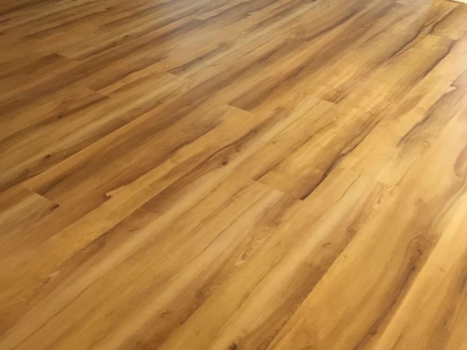 New LVP floors on main