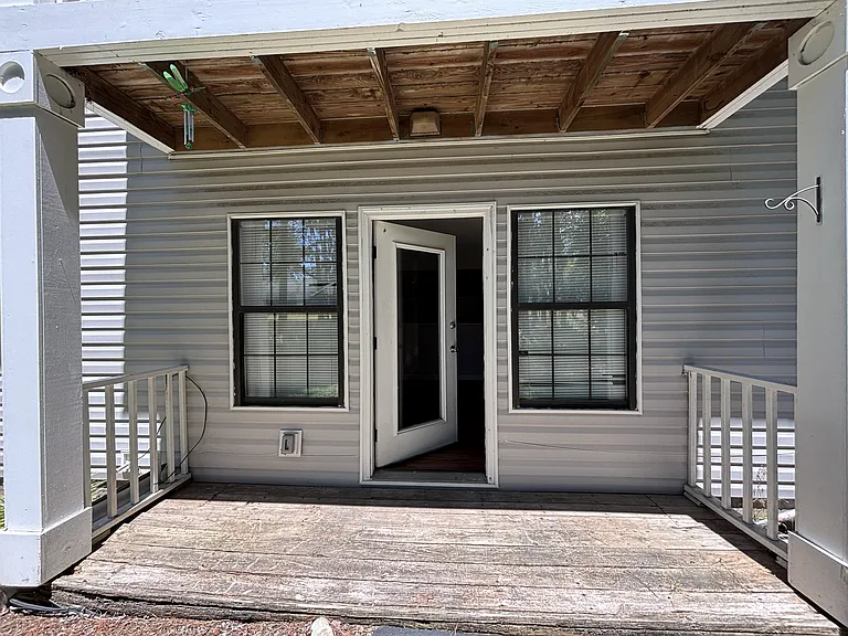 Rear Patio