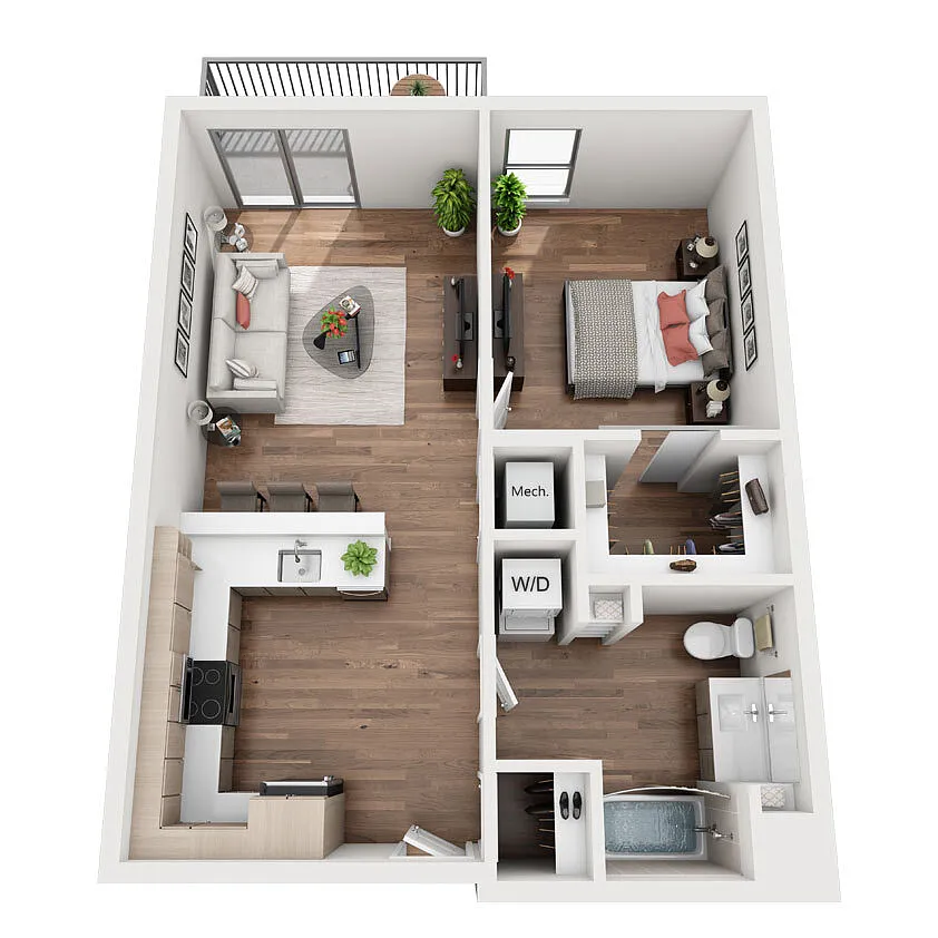 Floor plan A1a