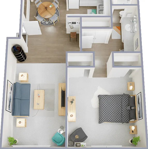 Plan A Floorplan Diagram