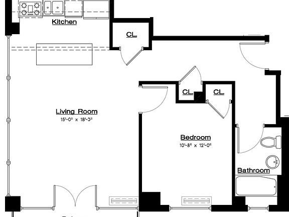 2nd image of 203 E 121st St APT 505