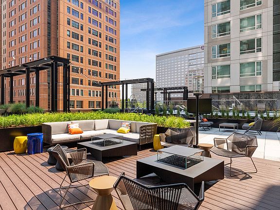 Third Floor Terrace Fire Pits