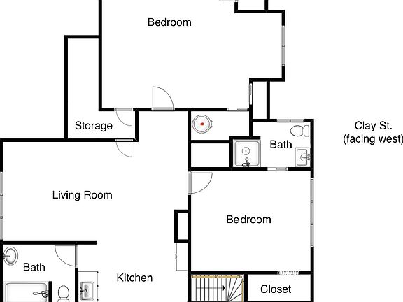 Floor Plan (3rd floor apartment)