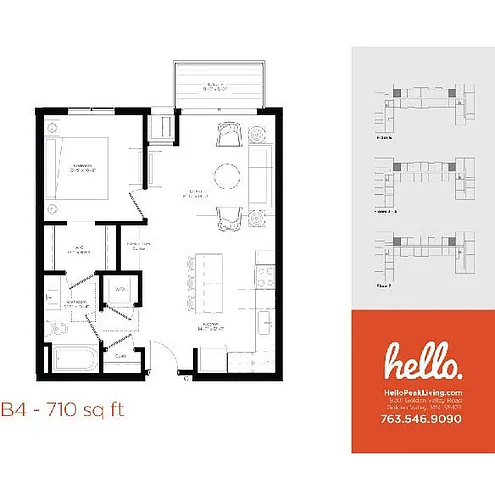 Floor plan B4