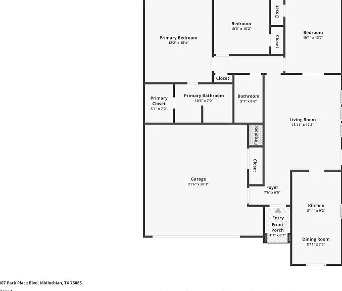 907 Park Place Blvd — Photo 2