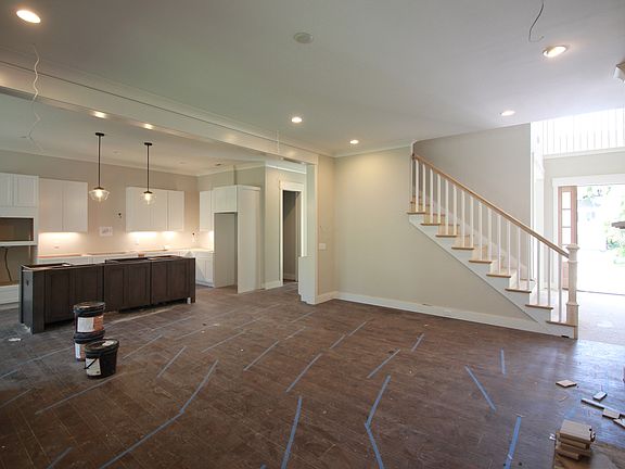 Great room and kitchen