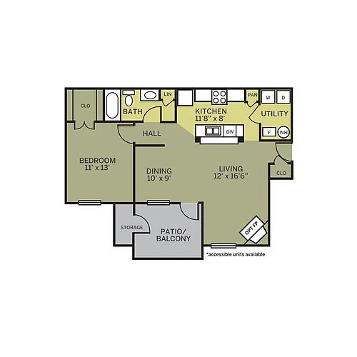 Floor plan The Cottage