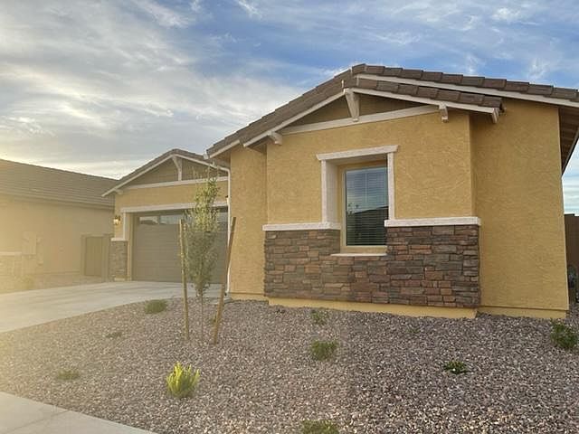 Single car garage included in home