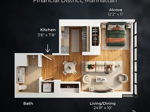 2nd image of 7 Dey St APT 23E