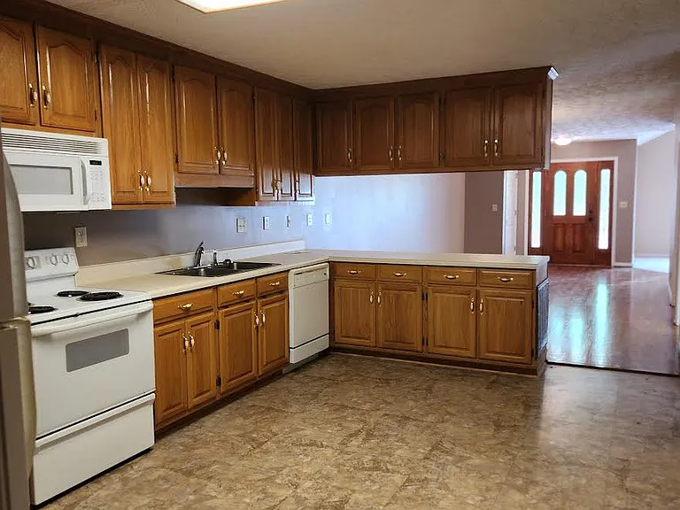 Kitchen viewed from Patio