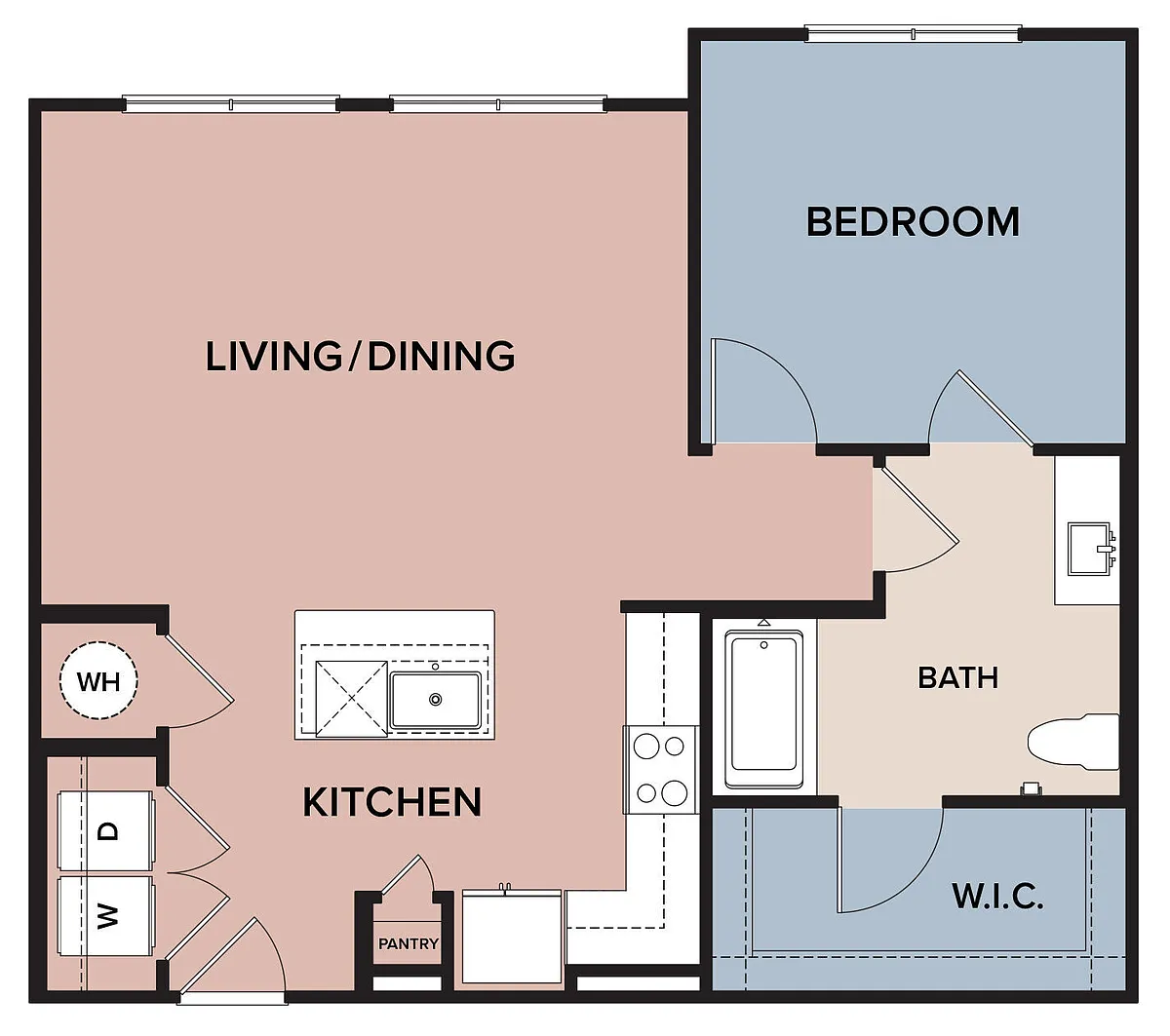 Floor plan A1 ANSI
