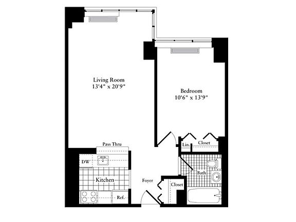 2nd image of 101 W End Ave APT 11AA