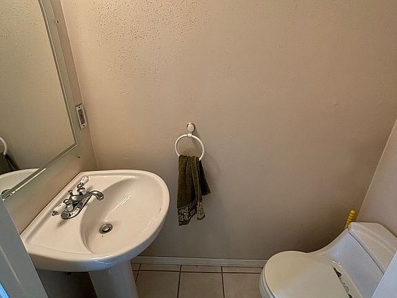 Half bath on the main floor