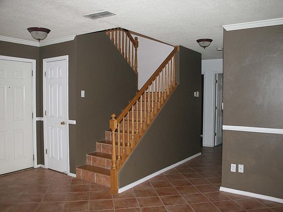 Kitchen, living area and master suite with en suite on first