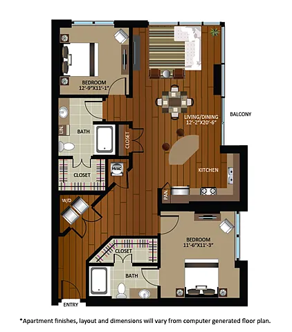 Floor plan B8