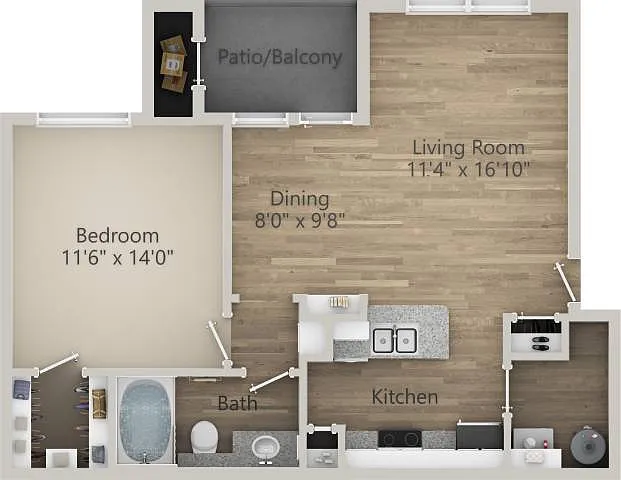 Floor plan Milano