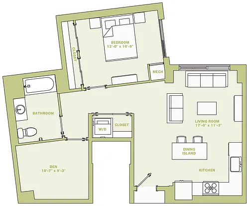 Floor plan A11D