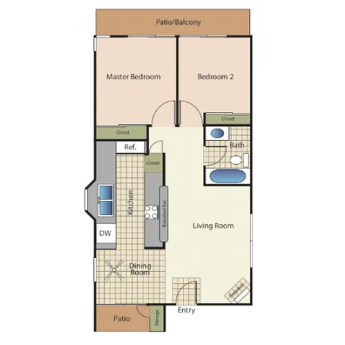 Floor plan Duo