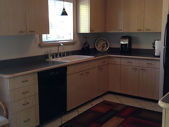Remodeled kitchen