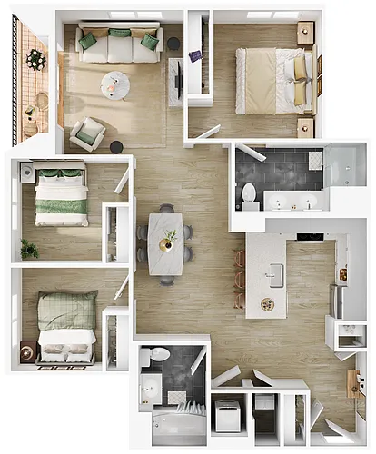 Floor plan The Union