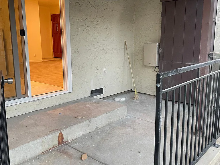 patio area