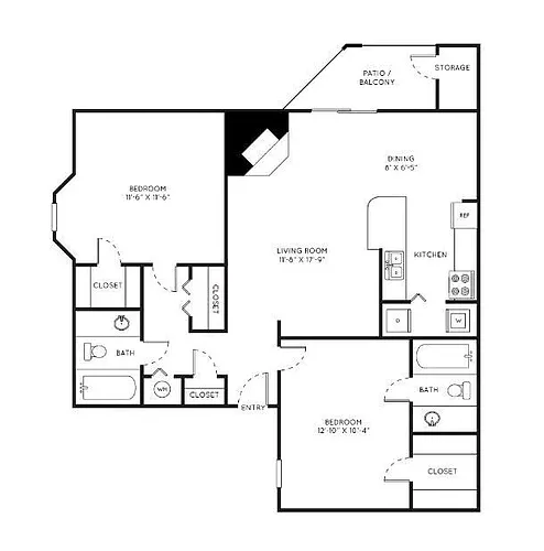 Floor plan B2
