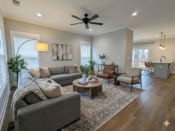 Open living area (staged)