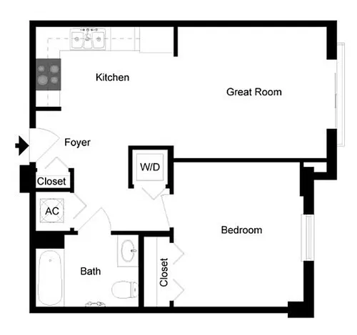 Floor plan 1D