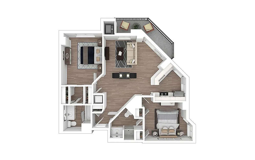 Floor plan B7