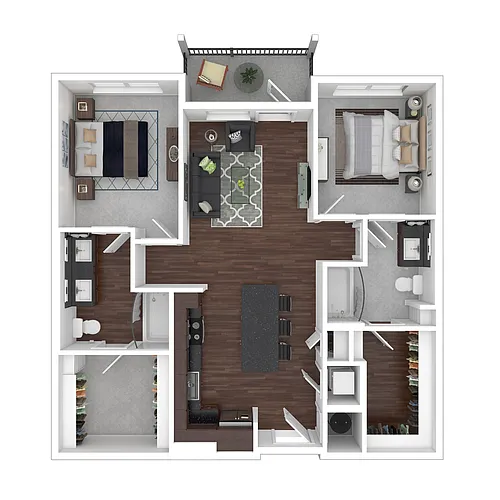 Floor plan B3