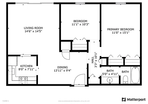 Floor plan Jefferson