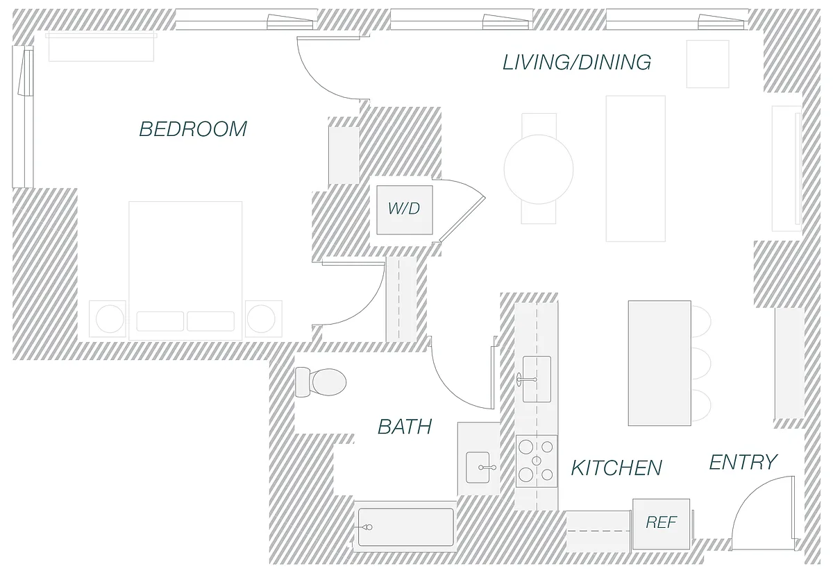 Floor plan 1-5C