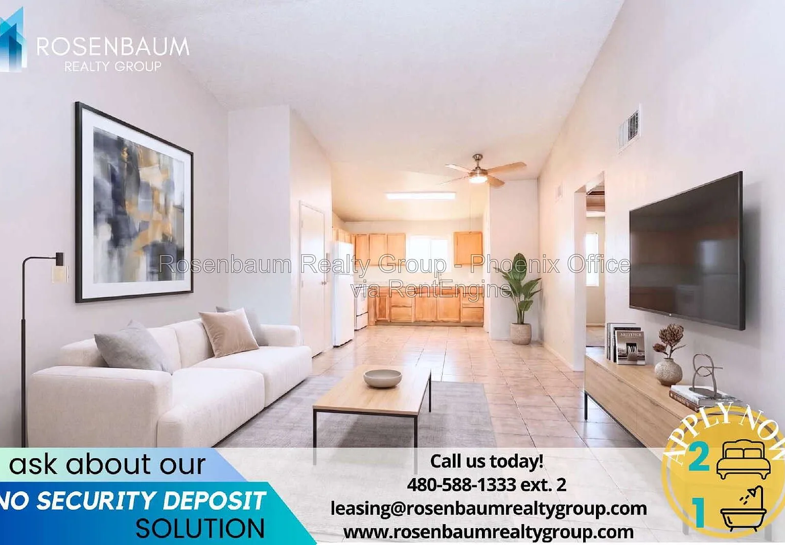 2 bed, 1.0 bath, 775 sqft, $1,050 — Photo 1