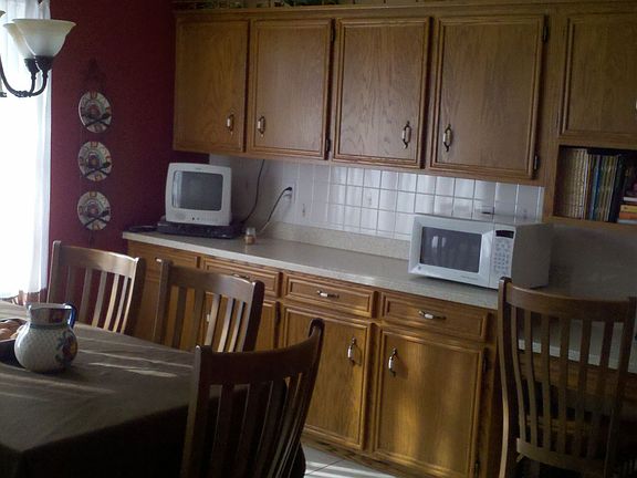 Miles of counter tops