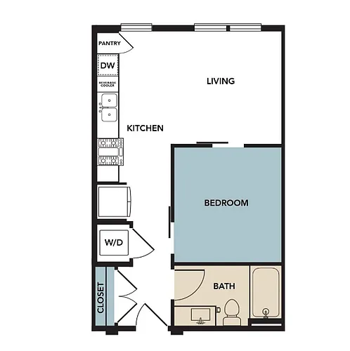 Floor plan AFF-A8