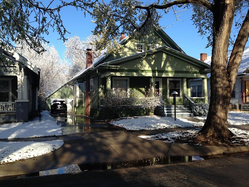 Freshly painted house