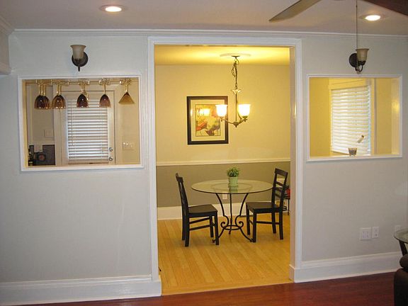 Kitchen Open to Living Room and Wet Bar