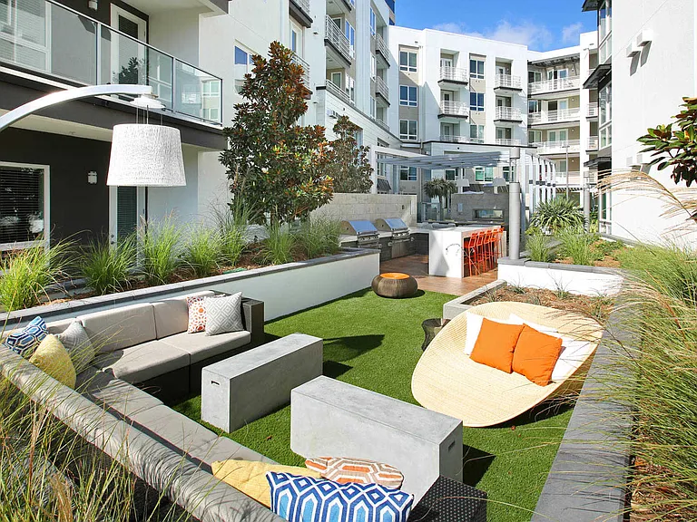 Courtyard Lounge Space