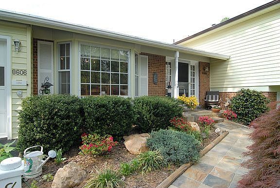 Landscaped Front Walkway