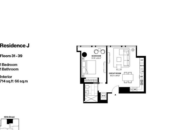 2nd image of 695 1st Ave #34J
