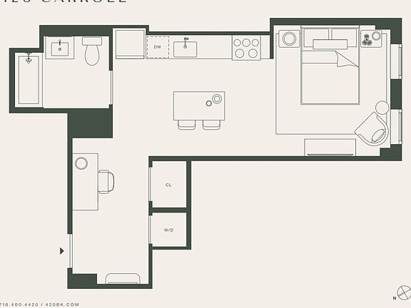 2nd image of 420 Carroll St #419
