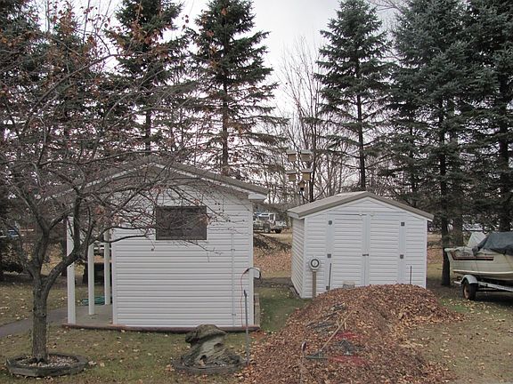 storage shed and shower/bath