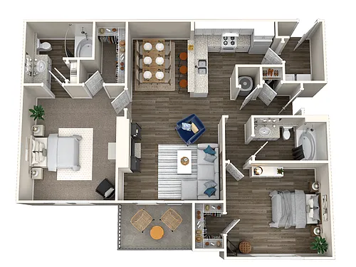 Floor plan B2